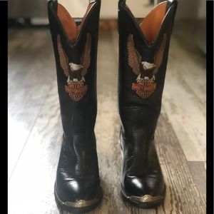Harley Davidson women’s  cowboy boots 6
